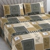 Aira Multicolor Floral 400 TC Cotton Flat Super King Size Bedsheet with 2 Pillow Covers – Threads