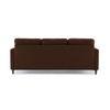 Monznij Sectional Fabric Sofa - Brown
