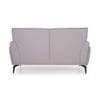 Jonas 2 Seater Leatherette Sole in Oyster Grey Colour