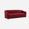 Camro Fabric Sofa (Maroon)
