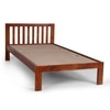 Orian Solid Wood Single Size Non Storage Bed In Honey Oak Finish
