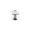 Selena Multi cotton Shade Iron Table Lamp