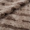 Abstract Brown Wool Silk Handmade Area Rug for Living Room 9x12
