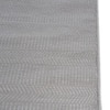 Jaipur Rugs Soft Geometric Grid Wool Viscose Dhurrie Rug Grey 6x9 ft