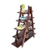 Kassel Sheesham Wood Book Shelf in Walnut Finish