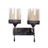 Eliante Astris Antique Gold Iron Wall Light With E27 Holder In Antique Gold Colour
