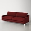 Velore Fabric Sofa (Maroon)