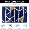 Luxe Home Super Soft Macau Trangle Bath Mat(40x60 cm) - Pack of 1