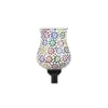 Brody Black Glass Shade Floor Lamp