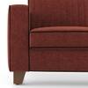 Apollo Neo 1 Seater Fabric Sofa In Dark Coral Colour