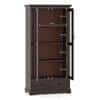 Alexandra Solid Wood Bookshelf In Mahogany Finish