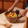 Ireka Home Kosha Acacia Wood Bowl Small – Serving Bowl