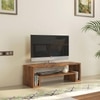 Euler Solid Wood Free Standing TV Unit in Teak Finish