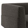Rubik Premium 2 Seater Fabric Sofa in Smoke Colour