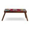 Breakfast Company Solid Wood Bookshelf and Serving Tray In Multicolour