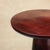 Ireka Homes Noir Wooden End Table