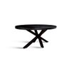 Xerone Solid Wood 6 Seater Dining Table in Brown Finish