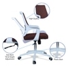 Xeanea Mid Back Ergonomic Chair in Brown Colour