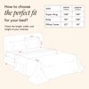 Stoa Paris 300TC UltrSatin Super King Bedsheet with 2 Pillow Covers Satin Super Indigo Purple