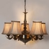 Devansh Gold Wall Mounted Lamp With Beige Jute Shade