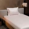 Stoa Paris 300TC UltrSatin Single Bedsheet Set Satin Single Blushing Pink