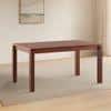 Atlas Solid Wood 6 Seater Compact Dining Table In Honey Finish