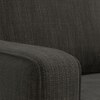 Apollo Compact Sofa (Colour : Graphite Grey, Cushion : Hard, Back Type : High Back, Seating Capacity : Left Aligned 3 Seater + Left Aligned Chaise + Ottoman)
