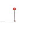 Deance Orange Cotton Shade Floor Lamp