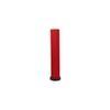 Charlee Red Cotton Shade Floor Lamp