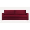 Flycon 3 Seater Pull Out Sofa cum Bed  in Maroon Colour