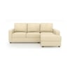 Apollo Sofa (Colour : Cream, Cushion : Hard, Seating Capacity : Right Aligned 2 Seater + Right Aligned Chaise)