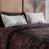 Stoa Paris Super King Size 100% Cotton Bedsheet with 2 Pillow Covers  Size Brown Beige