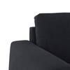 Granada Premium 2 Seater Fabric Sofa in Deep blue velvet Colour