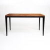 Shakur Solid Wood 6 Seater Dining Table in Brown Finish