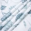 White Floral Cotton 400 Tc Flat Super King Size Bedsheet With 2 Pillow Covers