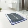 Luxe Home Bathroom Design Rubber Doormat-(35x58 cm)