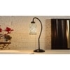 Multicolor Mosaic Glass Curvy Table lamp with Iron Base (EN16)