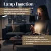 Metro Matte Black Glow Desk Lamp
