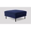 Munich Ottoman Color in Navy Blue
