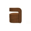 Jordy Accent Chair in Brown Colour
