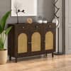 Flow Sheesham Wood  Shoerack In Provincial Teak Finish