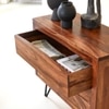 Kelpie Solid Wood 3 Drawer Stroage Unit in Provincial Finish