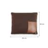 Olivia Chestnut Decorative Cushion Cover 16 x 16 Inches