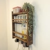 Claudia Wooden Kitchen Storage Rack