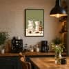 The Castle Decor Coffee Brewing Kitchen Wall Art 12x18 Inch