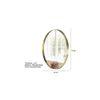 BrushedSteel Reflections Wall Mirror