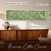 Botanical Boho Leaf Canvas Wall Art 12 x 46 Inch