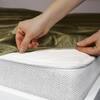 Stoa Paris 300TC UltrSatin Single Bedsheet Set Satin Single Olive Oasis