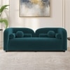 Homro Velvet 2 Seater Sofa in T Blue Colour