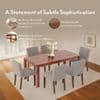 Atlas Solid Wood 6 Seater Dining Table In Honey Finish